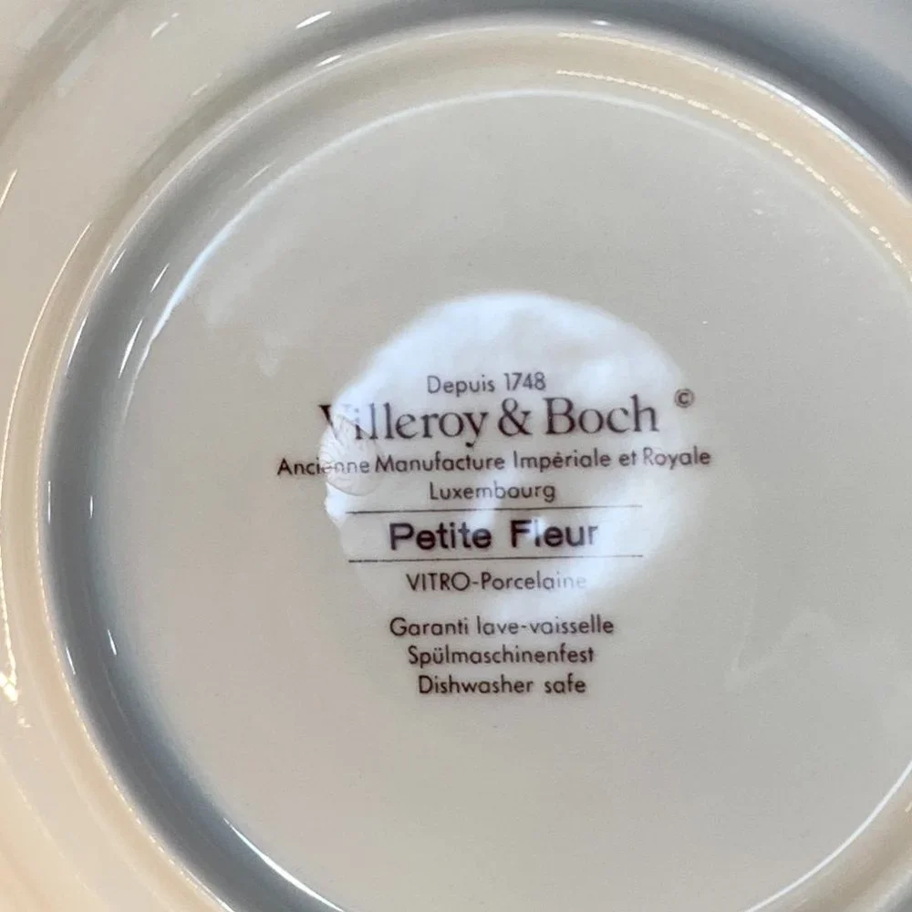 Villeroy & Boch “Petite Fleur” Cup & Saucer –1 Set (More) Cottage Tea Room Charm